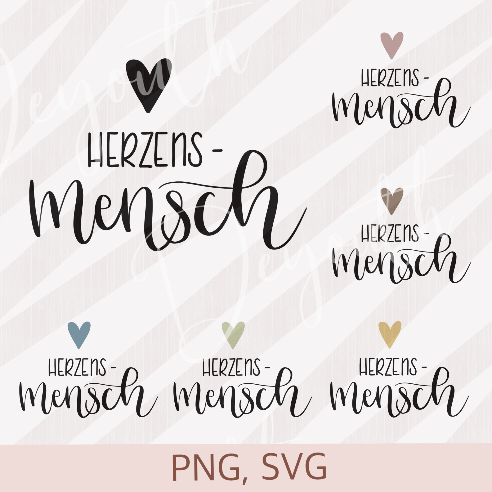 Plotterdatei Sprüche Spruch Herzensmensch Familie Freunde Etsy