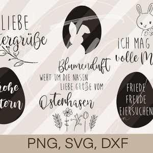 Plotterdatei Ostern- Osterbundle 3 Frühling Cricut Silhouette Studio plotten Design Scrapbooking Sublimationsdruck PNG/ SVG/ DXF