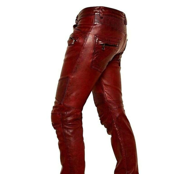 Maroon Pants Etsy