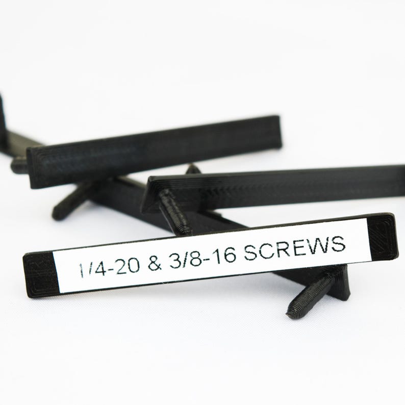 Trekpak Label Inserts Set of 5 Pinned Coroplast Organization Label ...