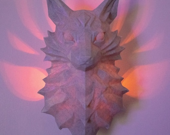 The Nine Tailed Fox Wall Light