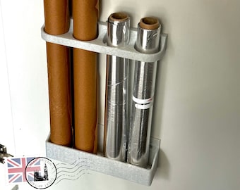 Door-mounted Kitchen Roll Holder