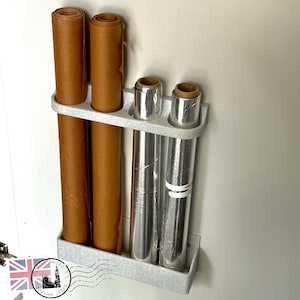 Door-mounted Kitchen Roll Holder
