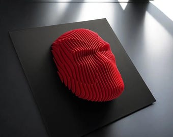 Deadpool Layered Sculpture