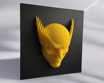 Wolverine Layered Sculpture