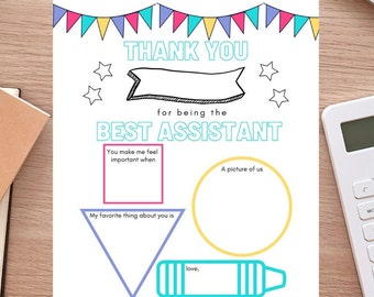 Apprezzamento dell'assistente insegnante