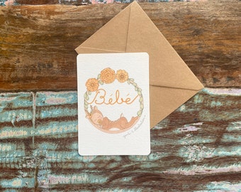 Carte Naissance Bébé