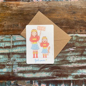 "You Go Girl" Card