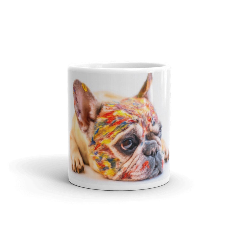 Mug Animaux Bouledogue Coloré - Mug et Sublimation Haute Qualité