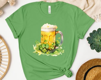 St Patrick's Day Shirt. Patrick's Lucky Tee. Irish Beer Shirt. Funny St Patrick Tee. Beer Lover Gift. Lucky Beer Shirt. Irish Shirt