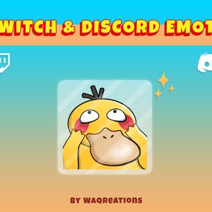 Psyduck Eyes Emote for Twitch and Discord