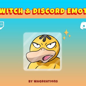 Psyduck Emote for Twitch and Discord