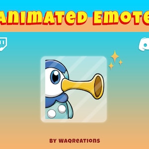Piplup Noot Noot Emote animado para Twitch y Discord