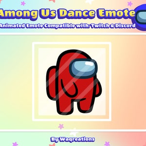 Among Us Dance Animated Emote | Dino Dance Style