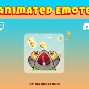 Smallfry Greed Animated Emote for Twitch and Discord