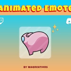 Among Us Twerk Butt Wiggle Emote | Pink