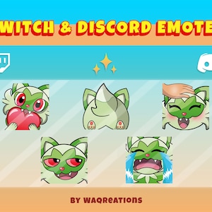 Spirigatito Emotes Bundle for Twitch and Discord