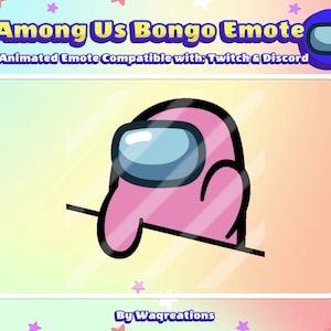 Among Us Bongo Emote | Pink