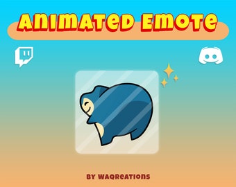 Snorlax Butt Wiggle Animated Emote