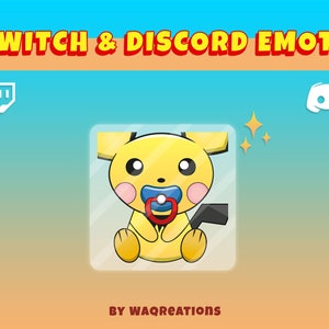 Pichu Baby Emote for Twitch and Discord