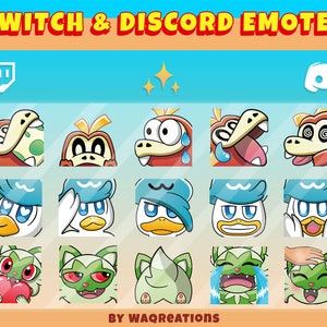Generation 9 Emotes-bundel voor Twitch en Discord