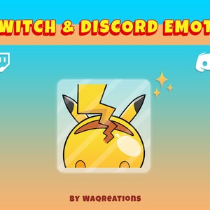 Pikachu Butt Emote for Twitch and Discord