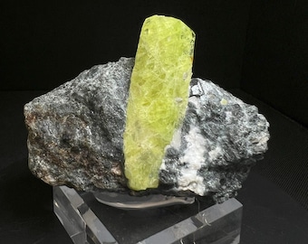 Outstanding Rare Museum Quality Natural Perfectly Terminated Chrysoberyl On Matrix From Tsitondroina Ikalamakony Madagascar