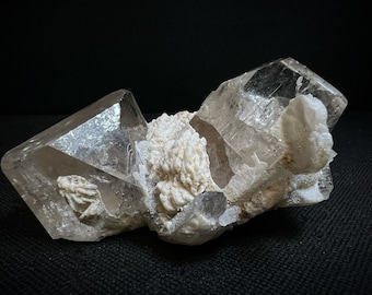 Topaz On Cleavelandite From Dassu, Gilgit- Baltistan, Pakistan- Collectors Piece