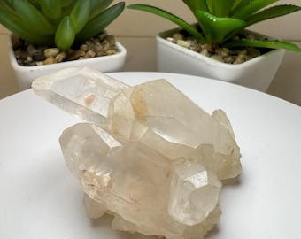 Clear Quartz Cluster From Madagascar- Crystal Healing, Home Decor, Statement Piece, Gift