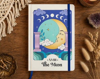 The Moon Celestial A5 Notebook-gift