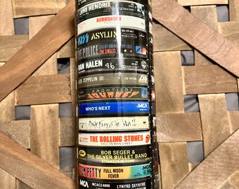 daft punk homework cassette Vintage rock band cassette tumbler, 20oz stainless steel, gift for dad, stocking stuffer, Christmas gift