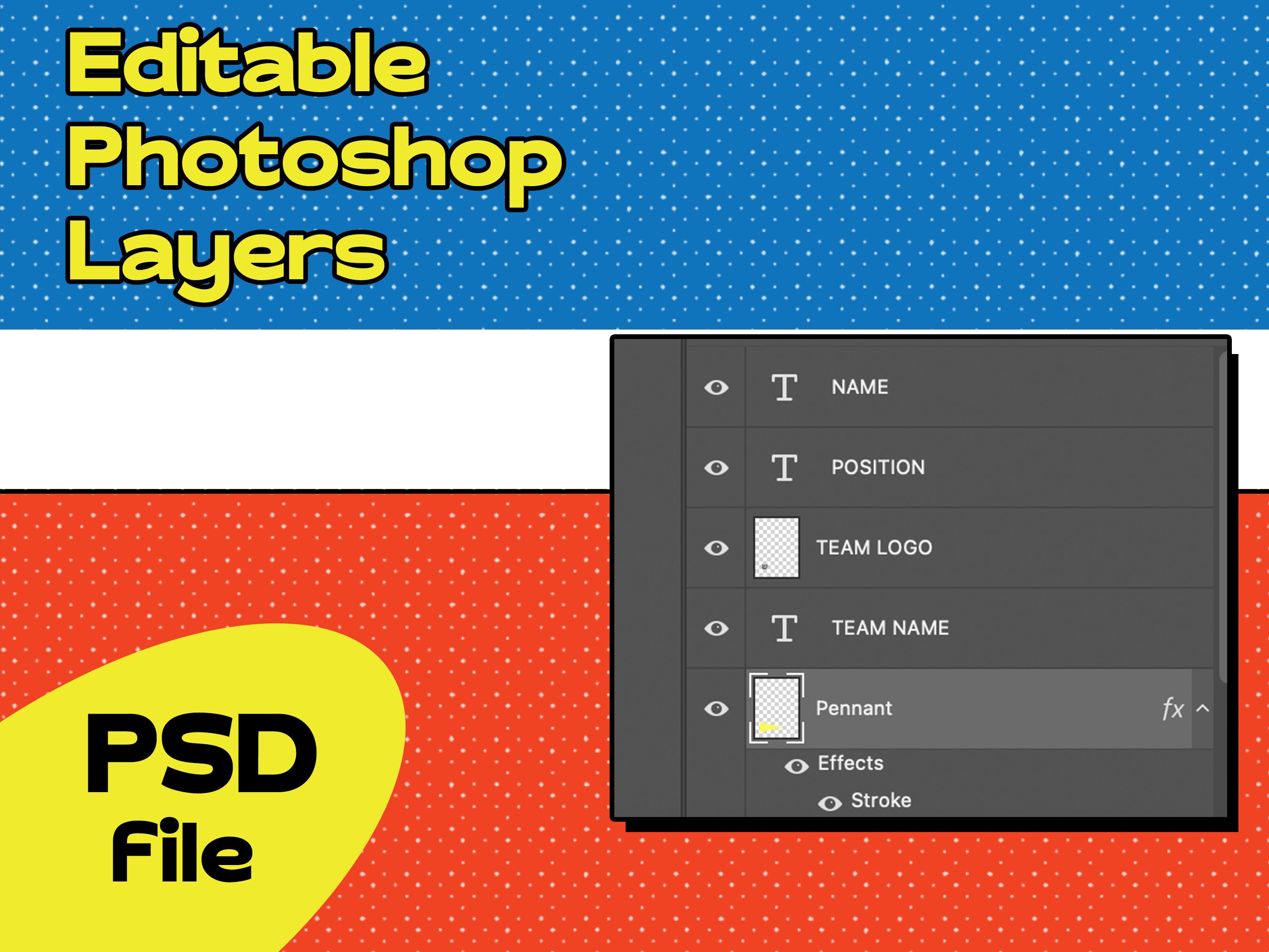 60's Style Vintage Baseball Card Template Retro Vintage Style 1960's