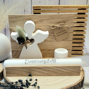 Geschenk Anteilnahme, Trauergeschenk mit Engel, Beileid