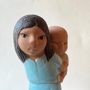 Lisa Larsson &quot;East&quot; Stoneware Figure, Children of the World Series (All Varldens Barn), Gustavsberg, Sweden