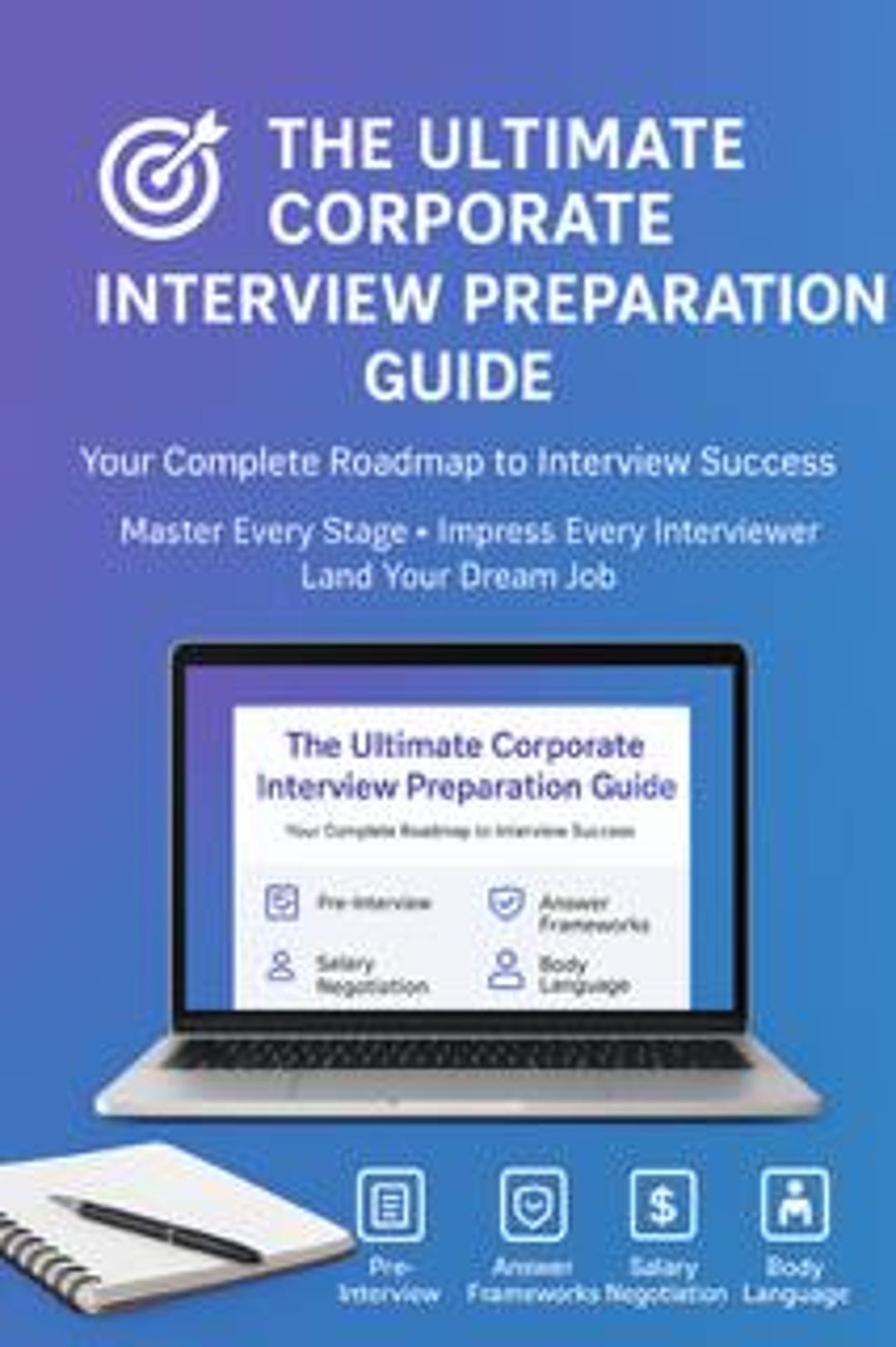 Interview Prep Guide Sample Total Interview Prep Guide - Etsy Australia