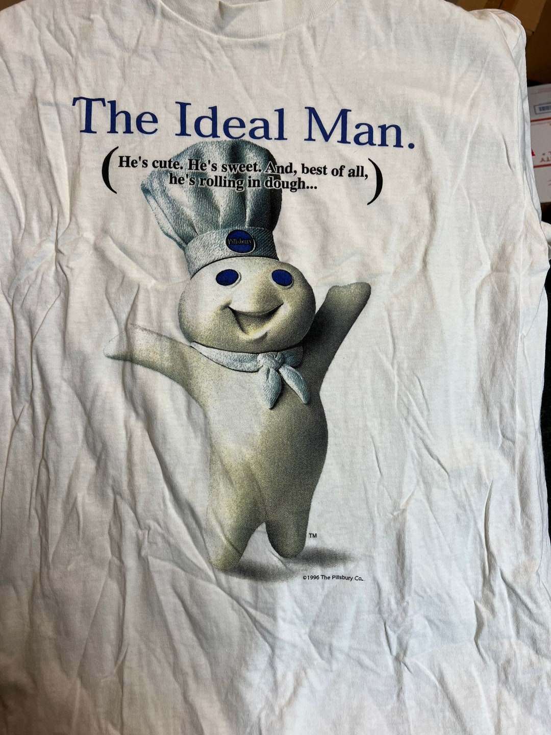 90s Pillsbury “Dough Boy” Tシャツ ビッグシルエット 90s Pillsbury “Dough Boy” Tシャツ ビッグシルエット