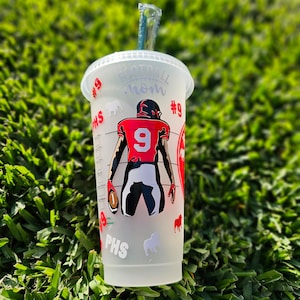 School pride cold cup personalized high school college cold cups Starbucks cold cups gift sports game day cups customizable tumbler gift