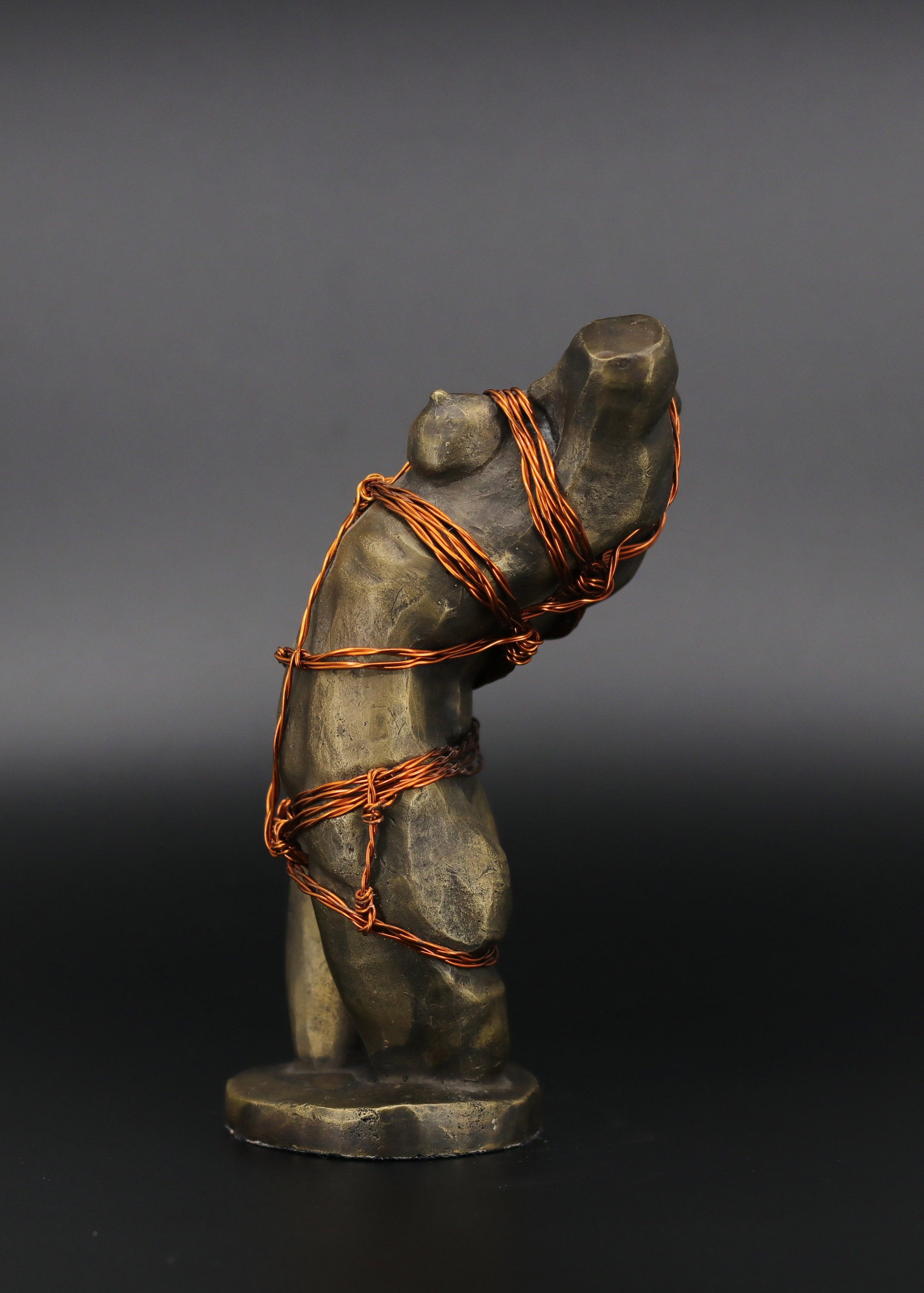 Shibari Bondage Erotic Sculpture Fetish Sculpture Figurine Mature