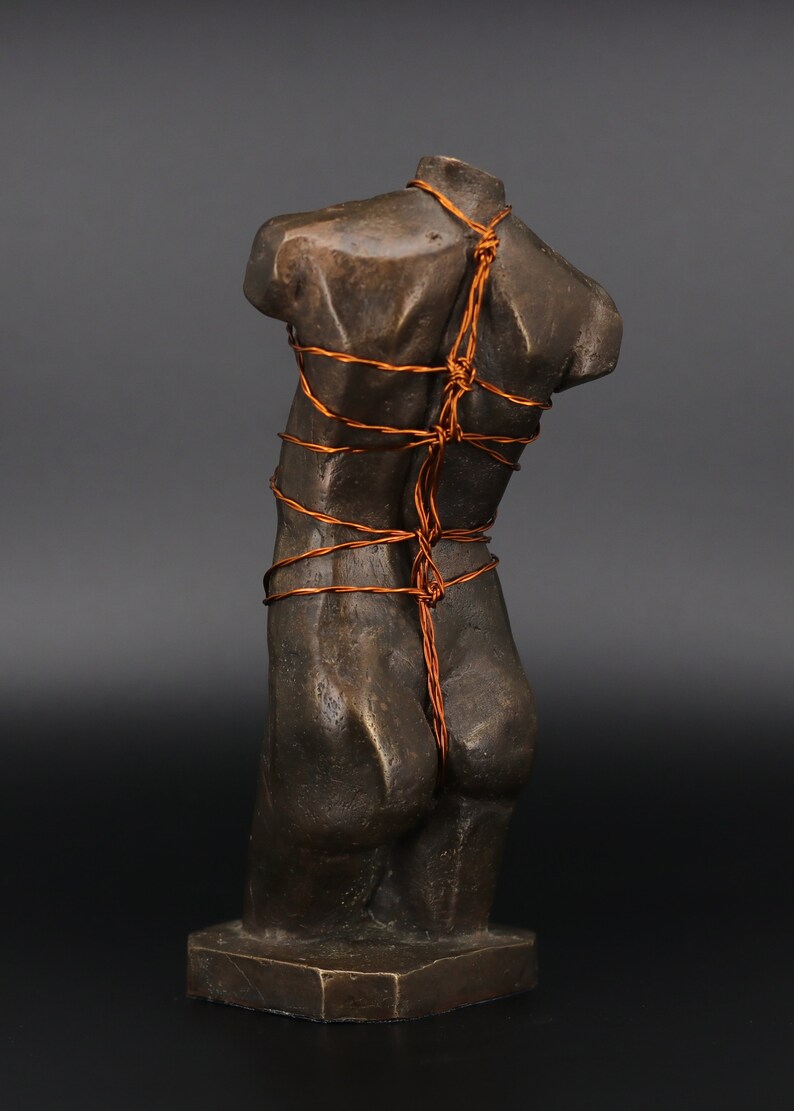 Shibari Bondage Erotic Sculpture | Fetish Figurine | Hishi Karada Bdsm