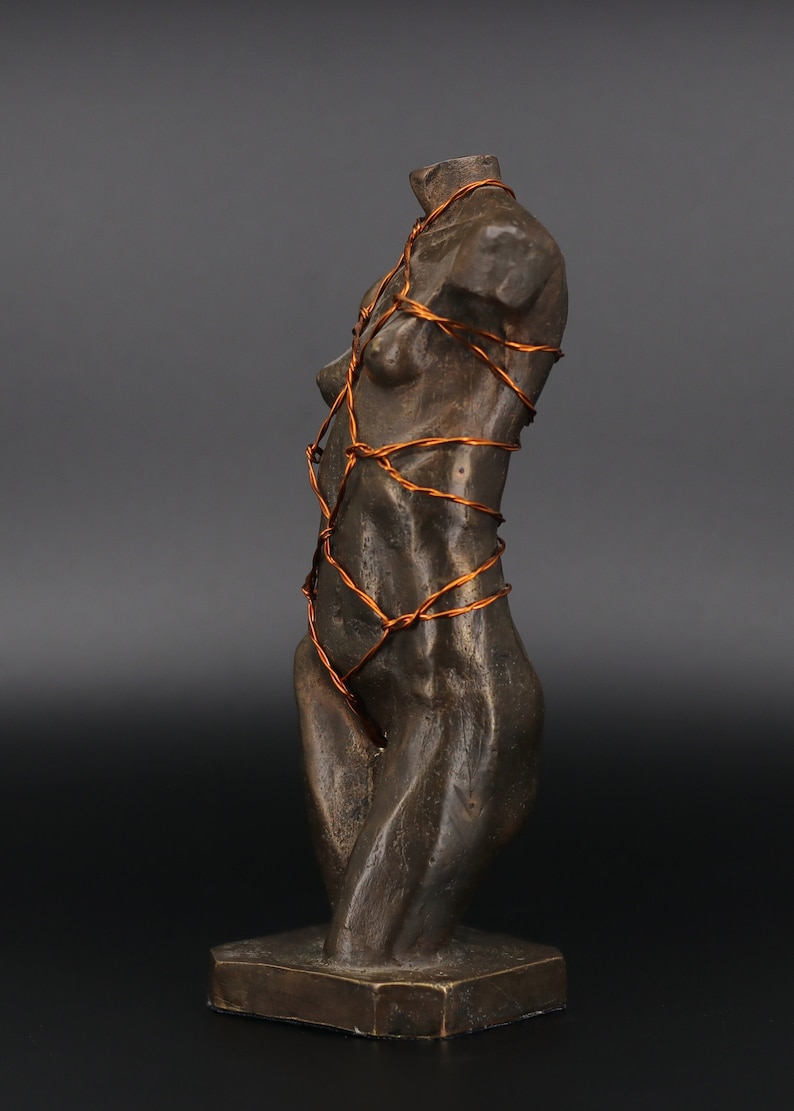 Shibari Bondage Erotic Sculpture | Fetish Figurine | Hishi Karada Bdsm