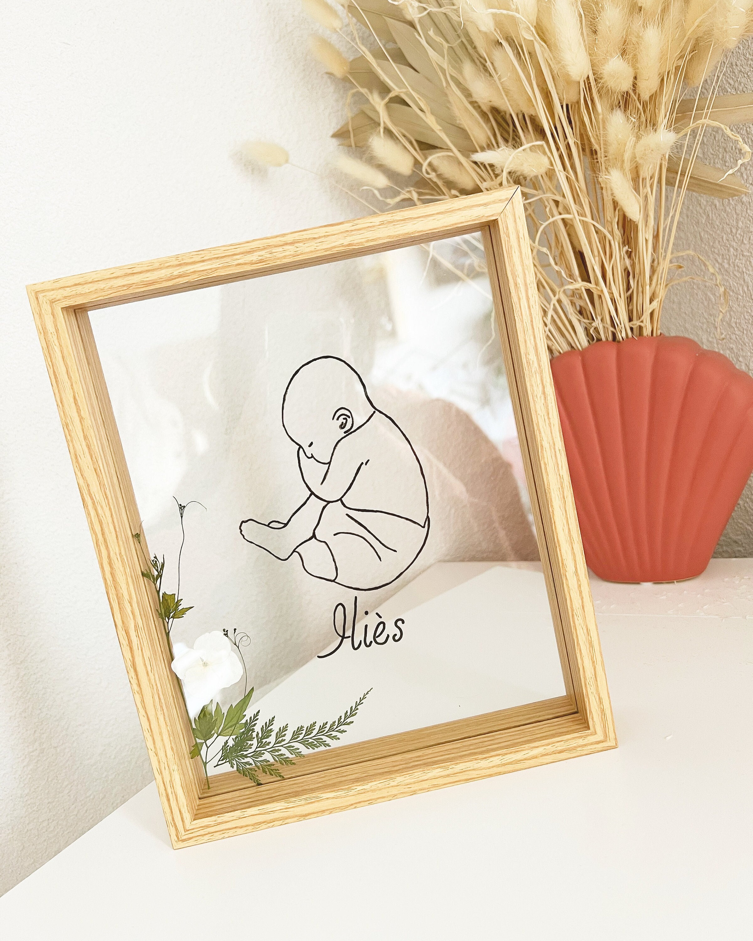 Cadre Naissance Personnalisé