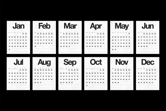 A2 Monthly Wall Calendar 2022 Planner Minimalist Design A4 Printable PDF Digital Download - Etsy A2 Monthly Wall Calendar 2022 Planner Minimalist Design A4 Printable PDF Digital Download - Etsy