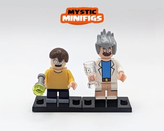 Ensemble de 2 figurines Rick et Morty