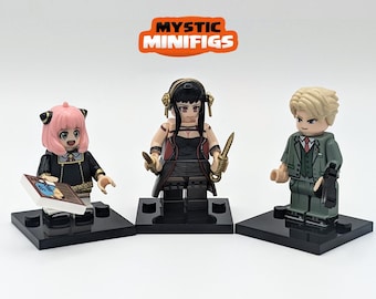 Ensemble de 3 Figurines Spy Family | Loid Forger | Yor Forger | Anya Forger