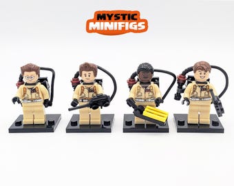 4er-Set Ghostbusters-Figuren | Raymond Stantz | Peter Venkman | Egon Spengler
