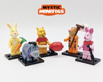 5 personnages issus de Winnie L'ourson