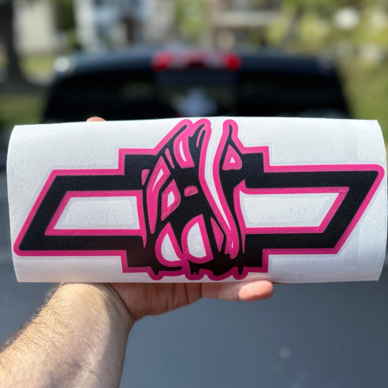Multiple Decals Special Edition Two Color Chevy Decal-popular Chevy Decal-window Decal ...