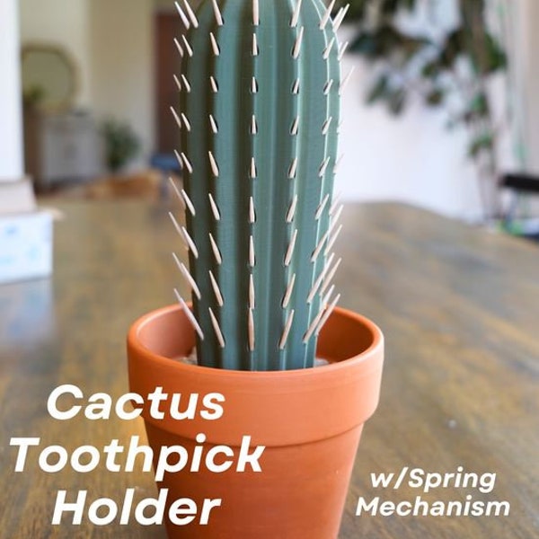 Porta stuzzicadenti per cactus