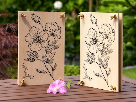 Wooden Flower Press for Adults Large Flower Press Kit Measures 27.5cm  10.8'' X 17.8cm 6.9'' Great Gift for Arts and Crafts Lovers 