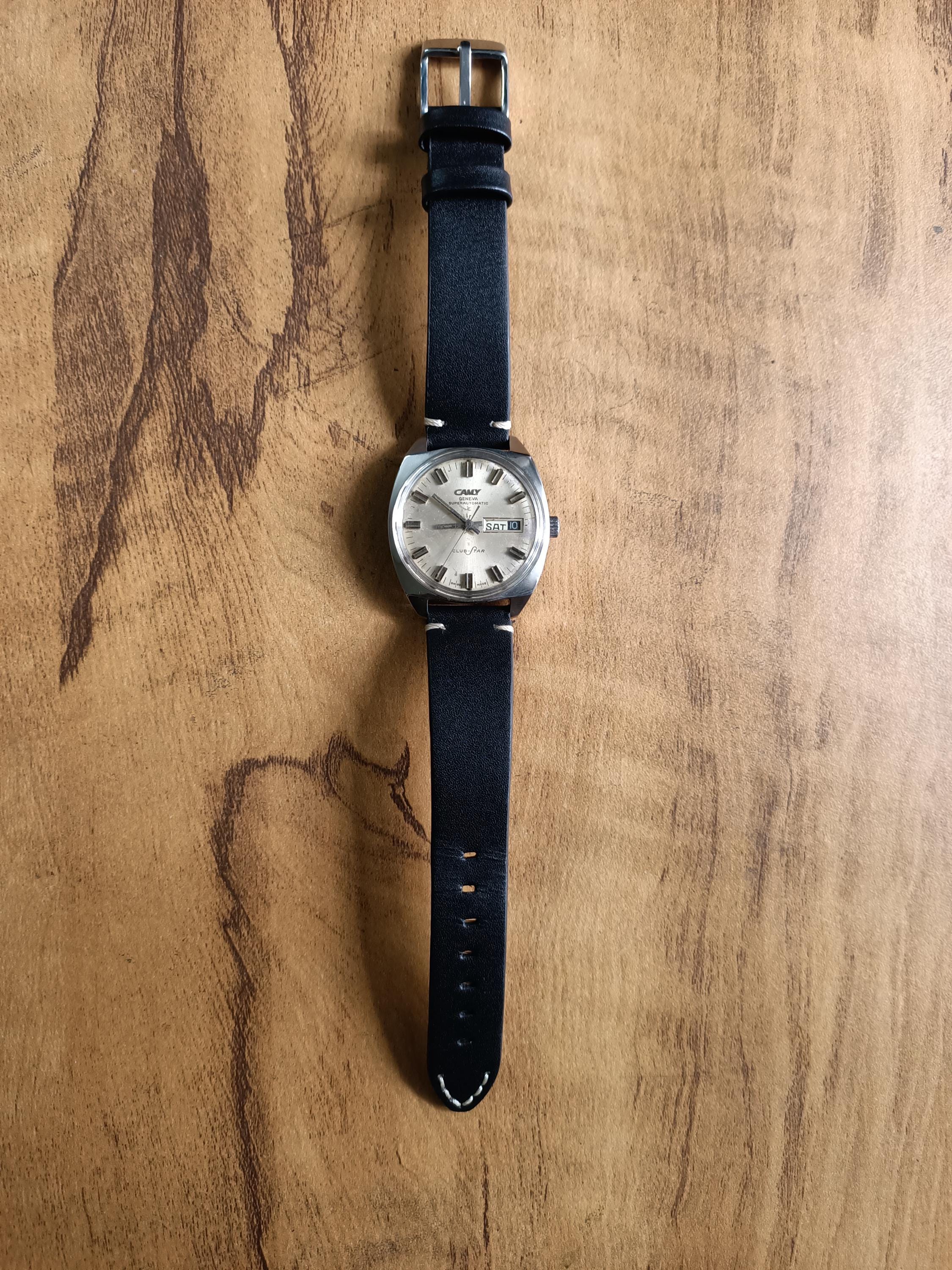 ヴィンテージ Camy Geneva スーパーオートマチック クラブスター